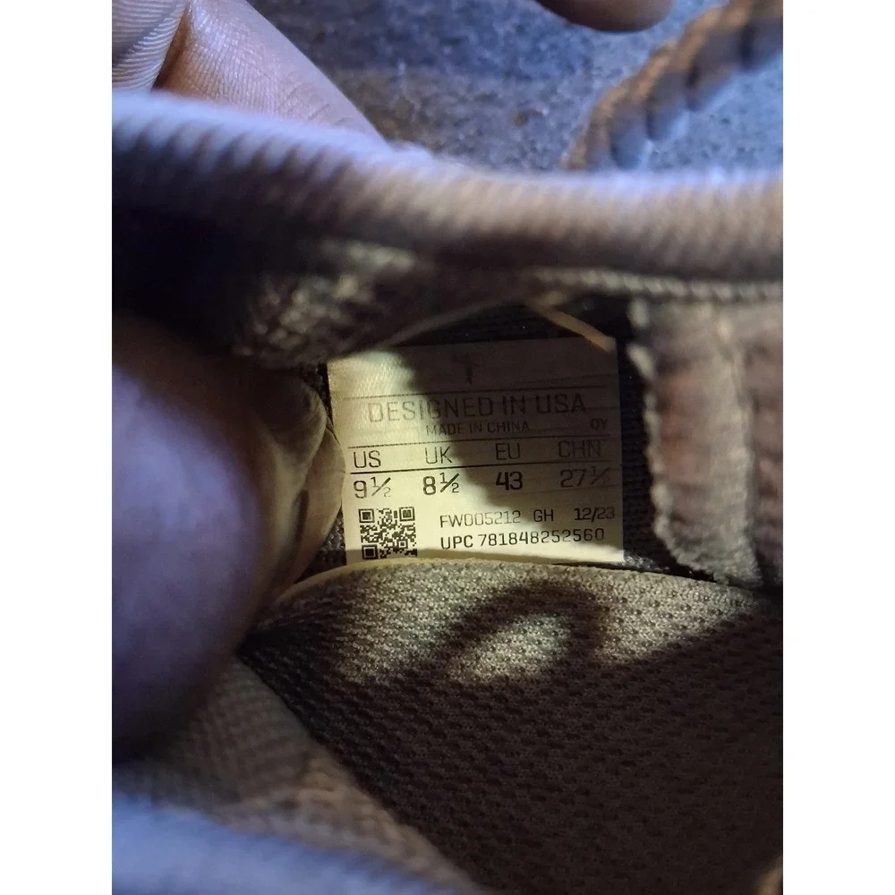 Anderson‎ Ord AO Wave 1 Mens Grey Knit Athletic Sneakers FW005212 Size 9.5 US